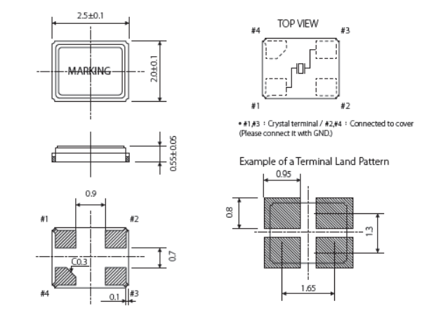 晶诺威科技2520贴片晶振特点及优势