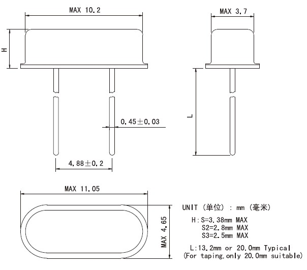 网关专用49S晶振25MHz 15PF规格书及使用说明