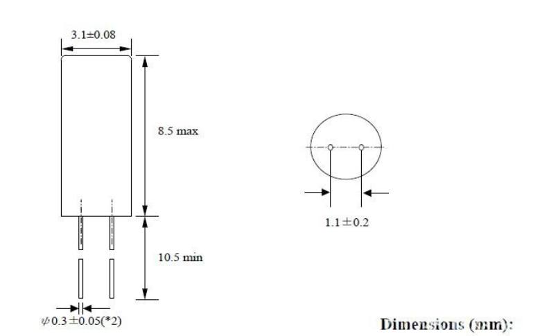 圆柱晶振内部结构，圆柱晶振温度特性及圆柱晶振使用注意事项