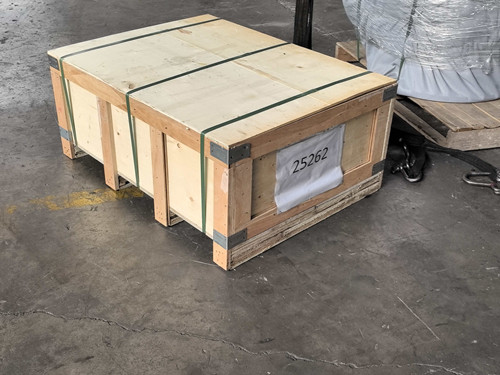 三合一止回阀扩散过滤器封好箱子